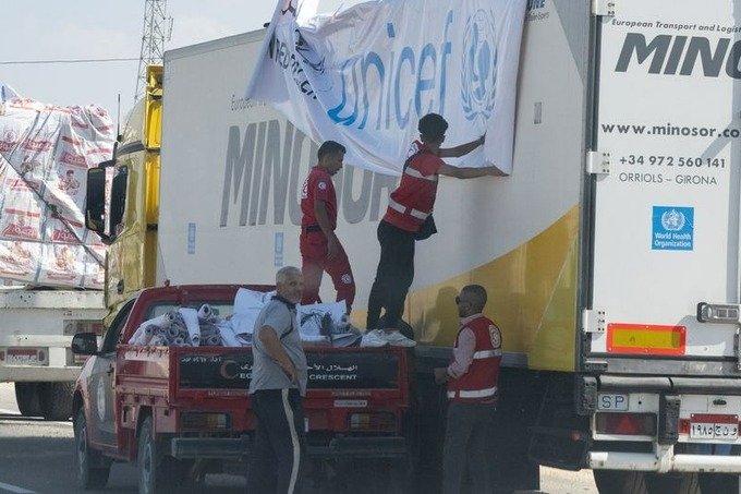 Marokash quruqlik yo‘li orqali falastinliklarga yordam yetkazgan birinchi davlat bo‘ldi